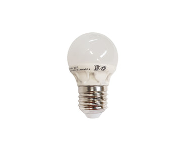 Ecosavers ledlamp - e27 - 500 lm - kogel - mat