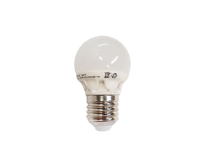Ecosavers ledlamp - e27 - 400 lm - kogel - mat