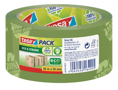 Tesa eco strong verpakkingstape - 66m x 50mm