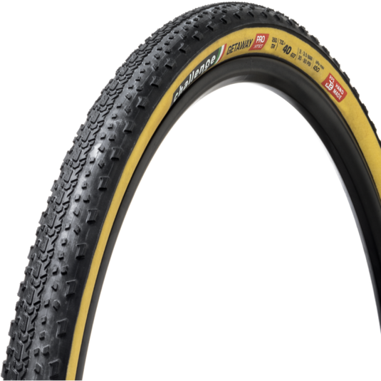 Challenge - getaway race tlr 700x40c zwart bruin