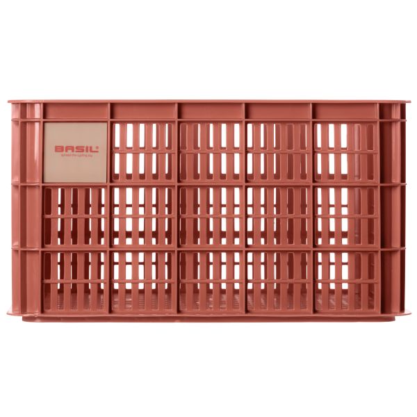 Load image into Gallery viewer, Basil fietskrat L - groot - 40 liter - rood
