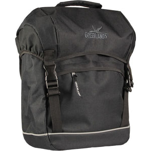 Greenlands enkele fietstas travel 25 liter 32 x 42 x 19 cm - zwart