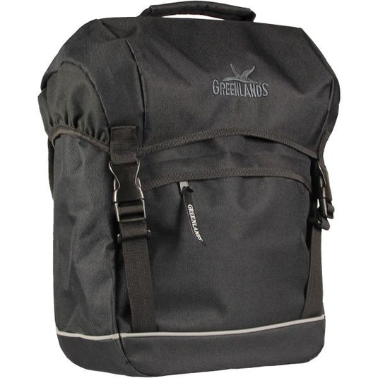 Greenlands enkele fietstas travel 25 liter 32 x 42 x 19 cm - zwart