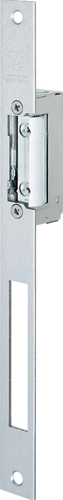Effeff 11805 elektrische inbouw deuropener type 118 | spanningsloos vergrendeld | met diode | fafix | 22-42v=~ | (22-26v 100% ed) | din links en din rechts. - 10024986