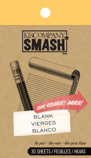 K company smash • blank pad