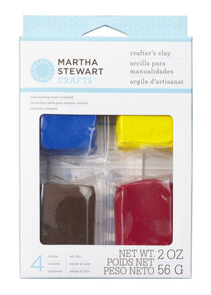 Martha stewart • basic clay assorti 56g 4pcs