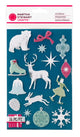 Martha stewart • glittered icon stickers