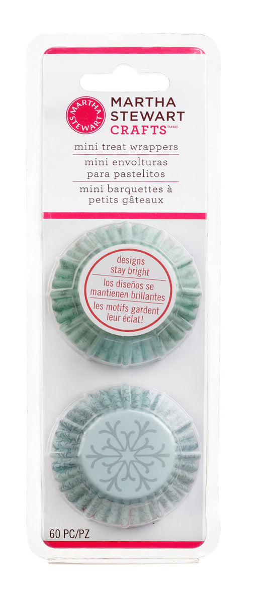 Martha stewart • frosty elegance mini treat wrappers