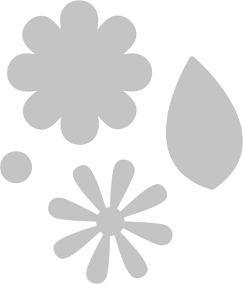 Load image into Gallery viewer, Ek tools • grote bloemen bladeren

