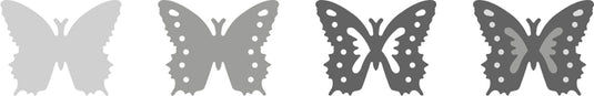 Ek tools • layering punch butterfly 3,8cm