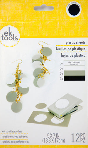 Ek tools • plastic sheets clear - black
