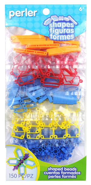 Perler • primary mix strijkkralen shapes