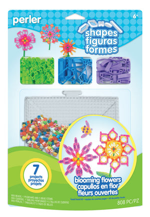 Perler • blooming flowers fused bead kit