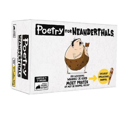 Exploding kittens poetry for neanderthals - nederlandstalig kaartspel