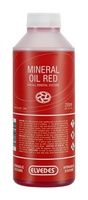 Olie Elvedes rood mineraal vloeistof