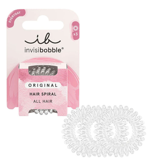 Invisibobble original crystal clear 3 stuks