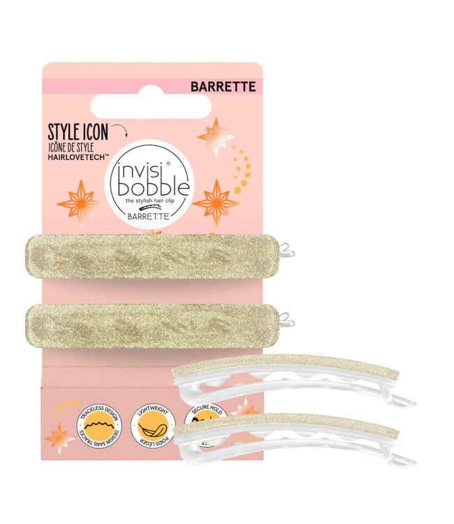 Load image into Gallery viewer, Invisibobble barrette time to shine glitterally 2st.
