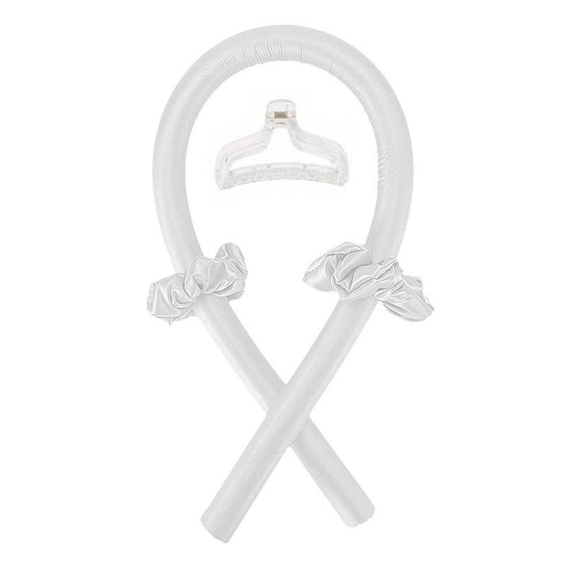 Voorkappers heatless curling set white
