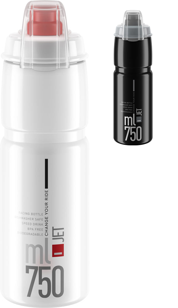 Load image into Gallery viewer, Elite jet plus drinking bottle 750ml | transparent red
