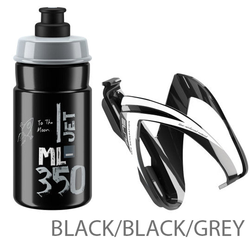 Load image into Gallery viewer, Elite kid's kit jet ceo drinking bottle 350ml + holder
