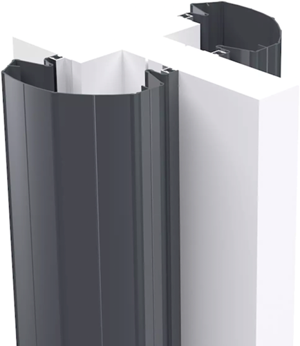ギャラリービューアに画像をロードする, Ellen vingerbeschermingsprofiel finprotect+ 120-120 wit 250 - 805601250
