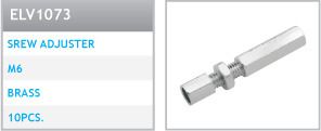 Elvedes fijnafsteller kabel m6 schroef (10)elv1073
