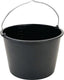 Berdal bouwemmer 20ltr zwart gripline-d
