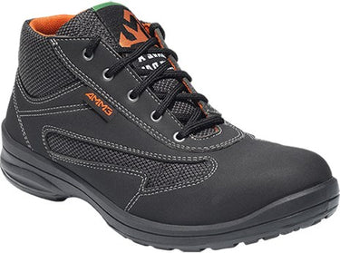 Emma safety footwear emma werkschoen amber hoog s1p | zwart (d) | maat 35 - 11.148.001.01