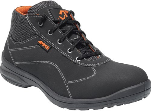 Emma safety footwear emma werkschoen anouk hoog s3 | zwart (d) | maat 40 - 11.148.003.06