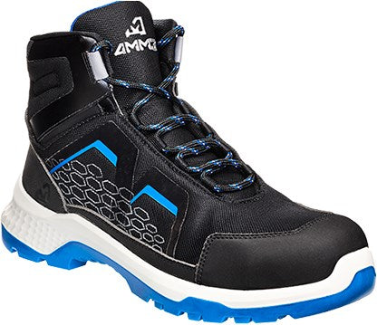 Emma safety footwear emma werkschoen crossforce fly xd hoog s3 | zwart blauw | maat 45 - 8715316154317