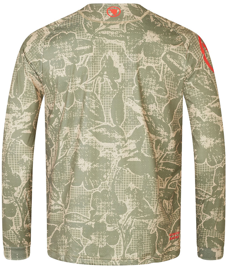 Load image into Gallery viewer, Endura grid floral - mtb long sleeve jersey
