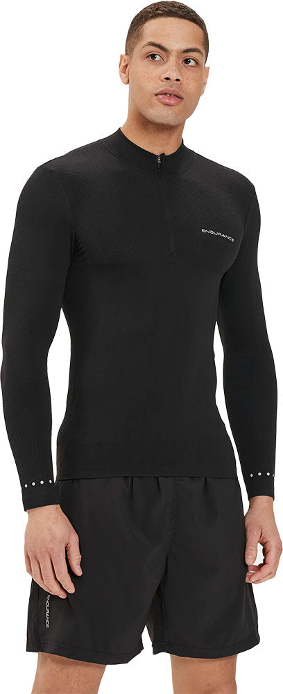 Endurance jaro seamless midlayer - long-sleeved functional shirt | s m