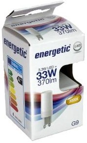 Chargez l'image dans la visionneuse de la galerie, Enzo energetic led g9 3-33w 3000k mat - 2710060
