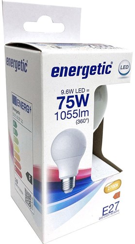 Energetic led gls e27 9,6-75w 2700k mat - 2710312