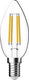 Enzo energetic led kaars e14 2,1-25w 2700k filament helder - 2720110