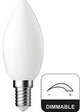 Enzo energetic led kaars e14 4,2-40w 2700k filament mat dimbaar - 2720512