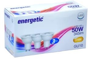 Chargez l'image dans la visionneuse de la galerie, Enzo energetic led spot gu10 4,7-50w 2700k doos a3 - 2740054
