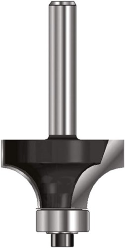 Ent afrondfrees hm r2 met lager, kolf 12mm - 7914360
