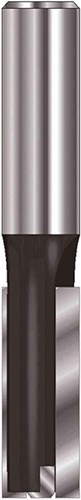 Ent groeffrees hm 16x38x78mm met hm grondmes, kolf 12mm - 7911138