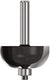 Ent holprofielfrees hm r10 met lager, kolf 6mm - 7914616