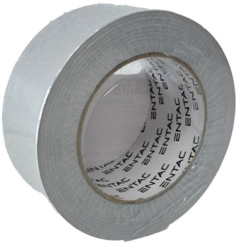 Enzo entac aluminium tape 50mm rol 50m zilver - 4139565