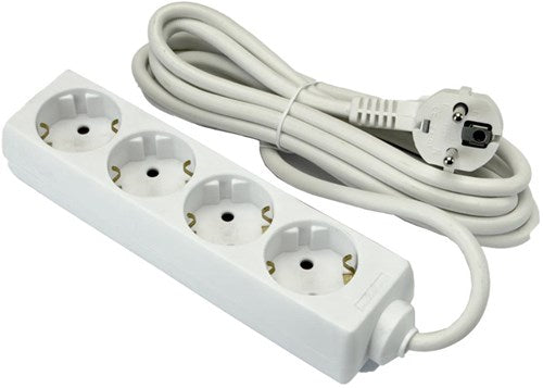 Chargez l'image dans la visionneuse de la galerie, Enzo entac tcd ra 4-voudig 5meter snoer wit
