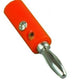 Enzo banaanstekker met bladveer rood 7090997