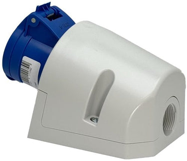Enzo cee 3p 16a 230v opbouw wcd blauw - 6315130