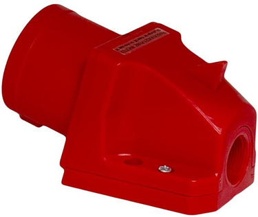 Enzo cee 5p 32a 400v opb wcd rood met pennen - 6315178