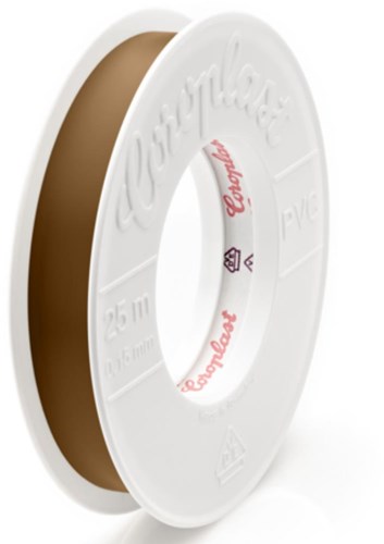 Enzo coroplast 4,5mtr x 15mm bruin 4139206