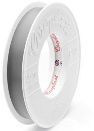 Enzo coroplast 4,5mtr x 15mm grijs 4139202