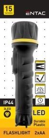 Enzo entac led zaklamp plastic 2xaa 5700130