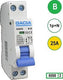 Enzo gacia installatieautomaat 25a b kar 2p gacia - 4517814