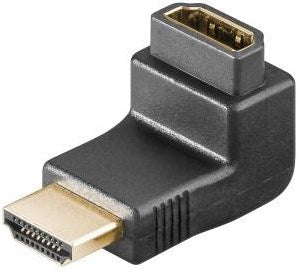 Enzo hdmi haakse adapter 90 graden gold 7580695